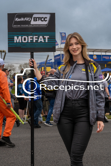 Aiden Moffat Grid Girl - British Touring Car Championship
