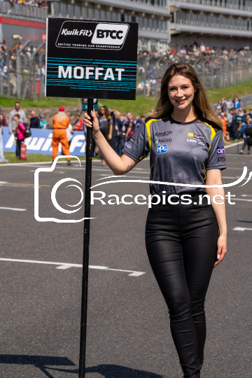 Aiden Moffat Grid Girl - British Touring Car Championship