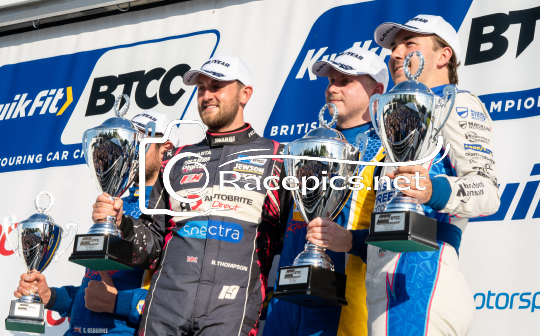 Drivers On The Podium - British Touring Car Championship