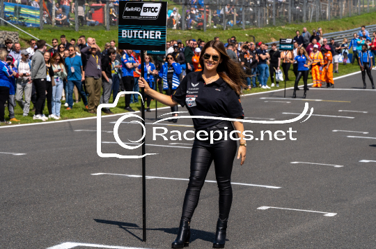 Rory Butcher Grid Girl - British Touring Car Championship
