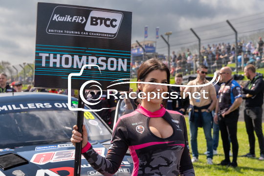 Bobby Thompson Grid Girl - British Touring Car Championship