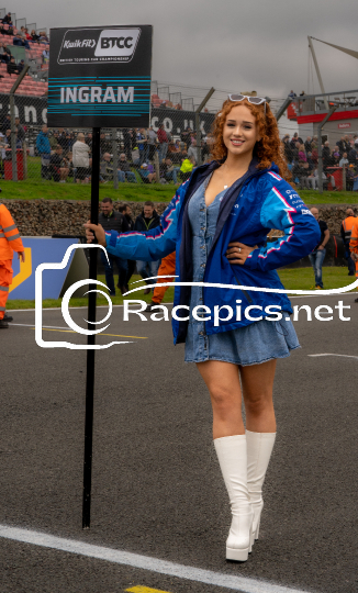Tom Ingram Grid Girl - British Touring Car Championship